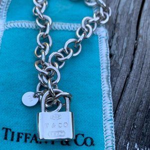 RARE Tiffany & Co Vintage Lock Bracelet